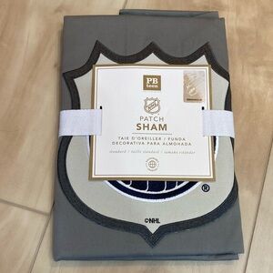 NWT pottery barn teens pillow sham NHL Oilers